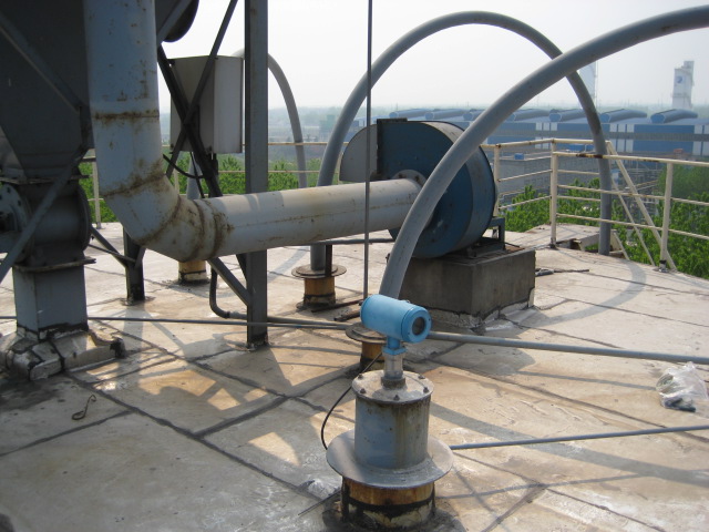 導(dǎo)波雷達液位計測量白灰粉